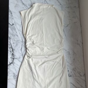 REFORMATION Alden Knit Dress in Off-White, sz M, LIKE NEW